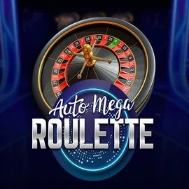 Auto Mega Roulette online game logo by Pragmatic Play on pinocasinoo.co.nl