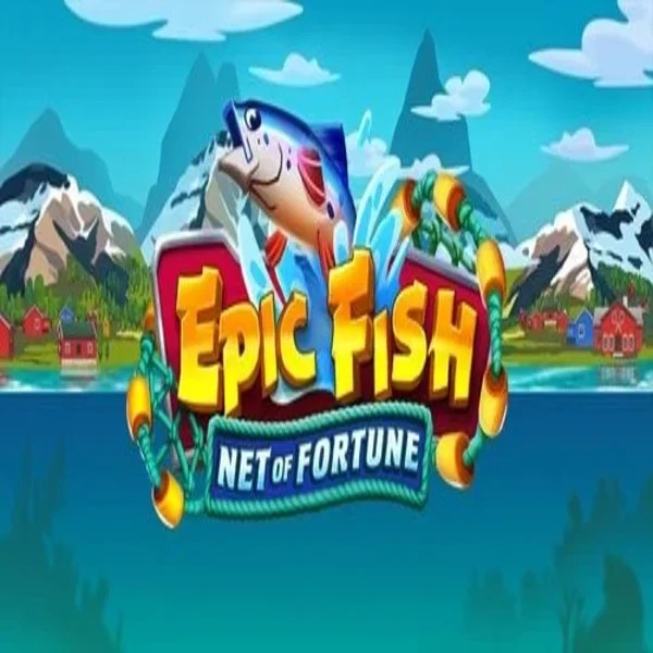 Epic Fish Net of Fortune slot logo by Quickspin at Pino CasinoEpic Fish Net of Fortune